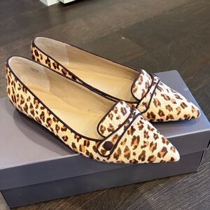 Ann Taylor Leopard Print Flats